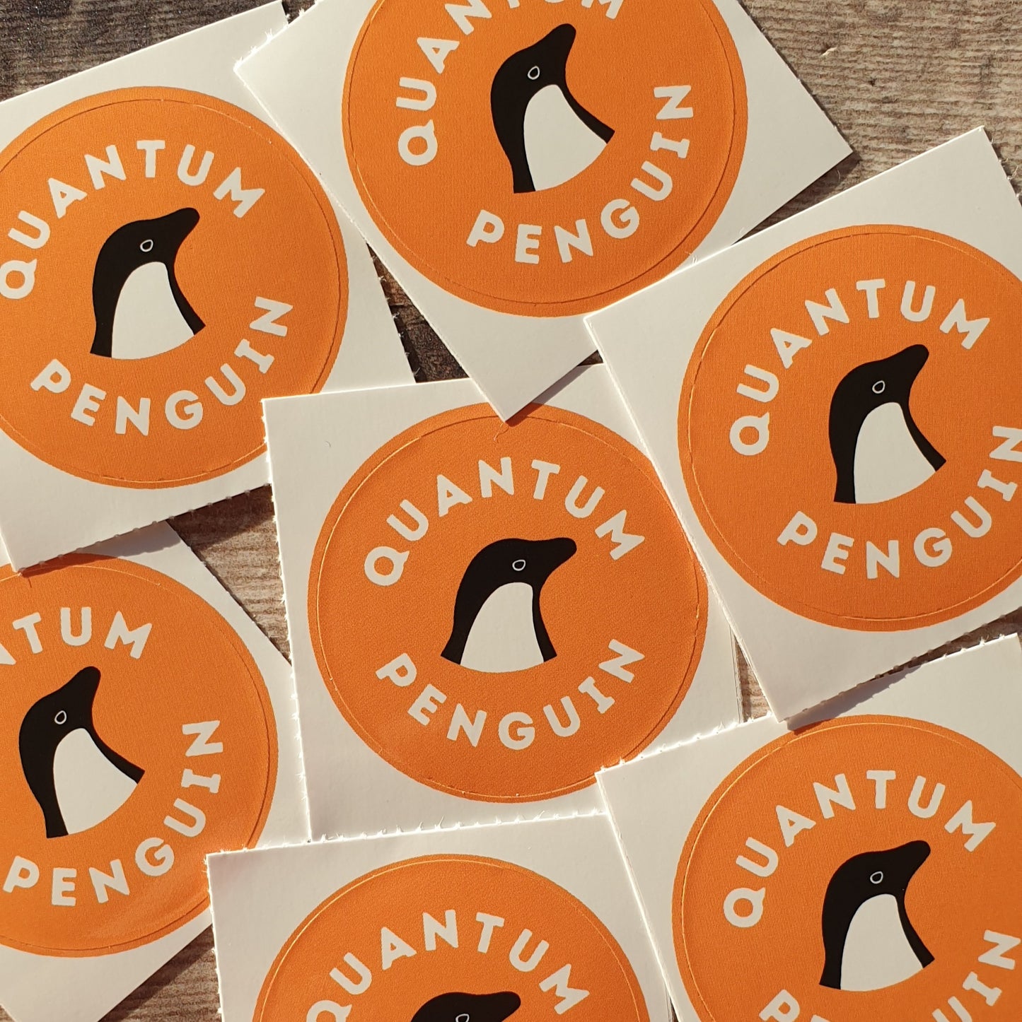 Quantum Penguin Logo Sticker