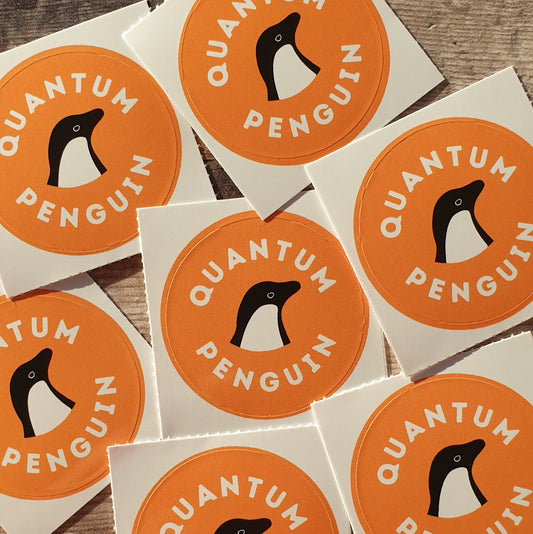 Quantum Penguin Logo Sticker